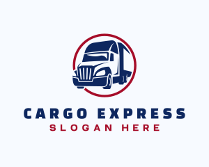 Cargo Delivery Trucking logo design