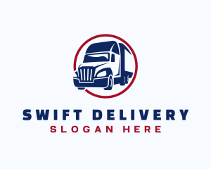 Cargo Delivery Trucking logo design