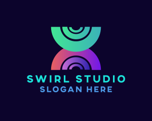 Swirl Spiral Shape logo