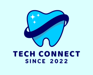 Dental Tooth Orbit logo