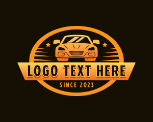 Racing Automotive Car logo