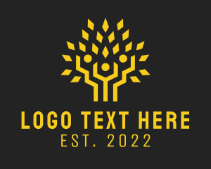 Gold Human Tree Foundation  logo