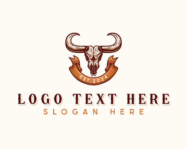 Bull Skull Rodeo logo