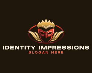 Superhero Character Mask logo