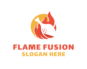 Fried Chicken Fire logo