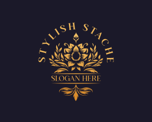 Stylish Flower Boutique logo design