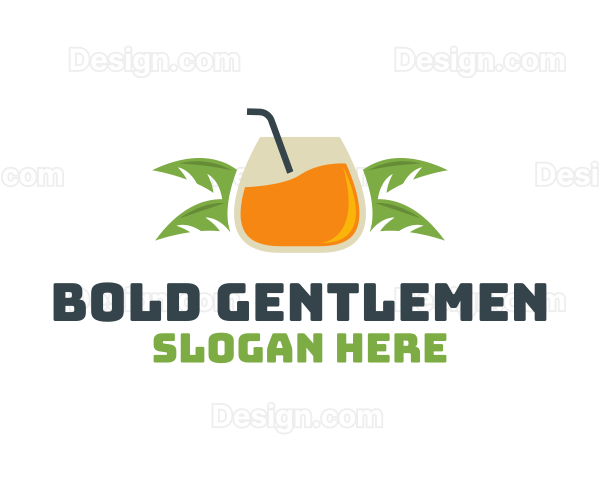 Tropical Beach Beverage Logo