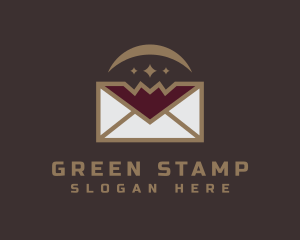 Vampire Bat Envelope logo design