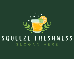 Fresh Lemonade Drink logo design