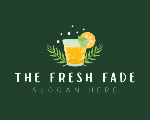 Fresh Lemonade Drink logo design