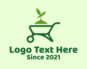 Gardening Plant Wheelbarrow  logo