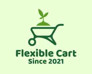 Gardening Plant Wheelbarrow  logo