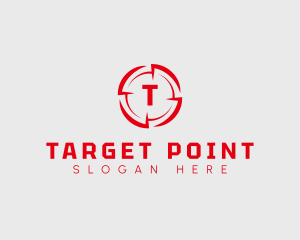 Crosshair Target Lettermark logo