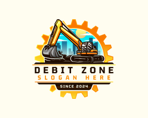 City Gear Excavator logo design