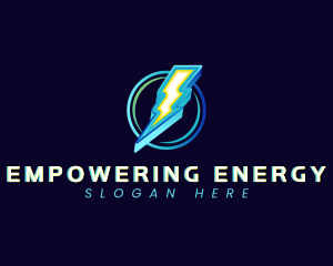 Lightning Bolt Electric logo design