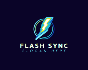 Lightning Bolt Electric logo design