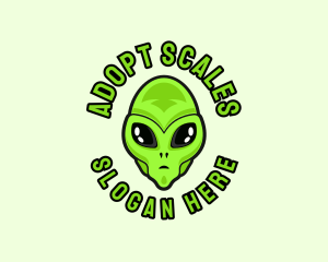 Alien Martian Streaming logo design