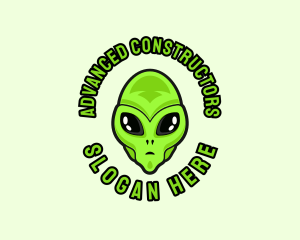 Alien Martian Streaming logo design