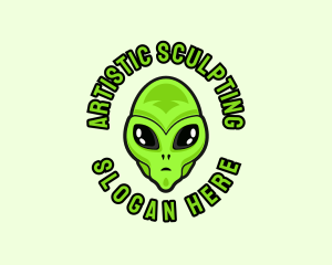 Alien Martian Streaming logo design