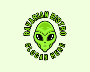 Alien Martian Streaming logo design