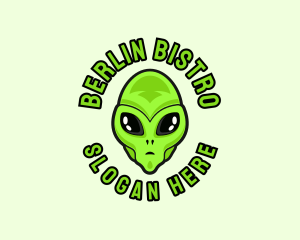 Alien Martian Streaming logo design