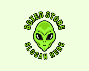 Alien Martian Streaming logo design