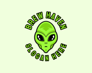 Alien Martian Streaming logo design