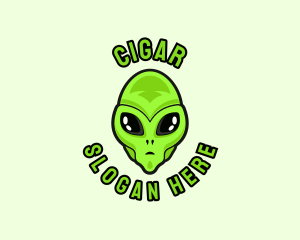 Alien Martian Streaming logo design