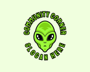 Alien Martian Streaming logo design