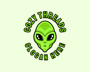 Alien Martian Streaming logo design