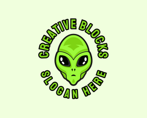 Alien Martian Streaming logo design