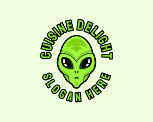 Alien Martian Streaming logo design