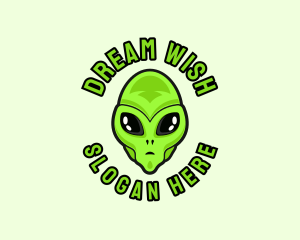 Alien Martian Streaming logo design