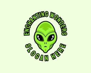 Alien Martian Streaming logo design