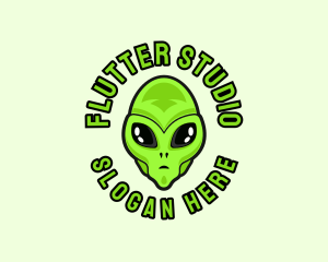 Alien Martian Streaming logo design