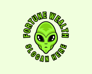 Alien Martian Streaming logo design