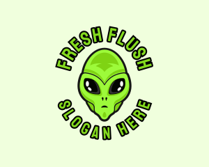 Alien Martian Streaming logo design