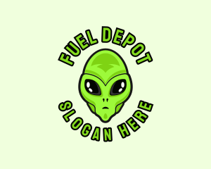 Alien Martian Streaming logo design