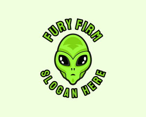 Alien Martian Streaming logo design