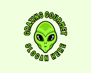 Alien Martian Streaming logo design