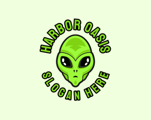 Alien Martian Streaming logo design