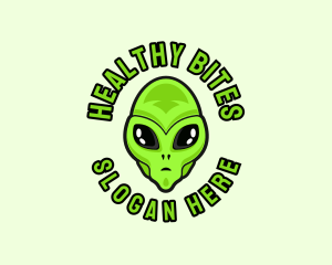 Alien Martian Streaming logo design