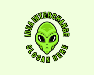 Alien Martian Streaming logo design