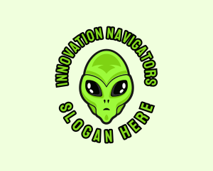 Alien Martian Streaming logo design