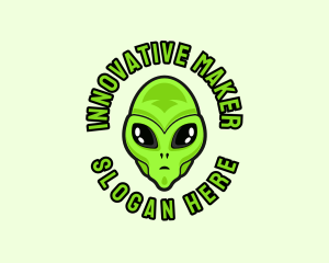 Alien Martian Streaming logo design