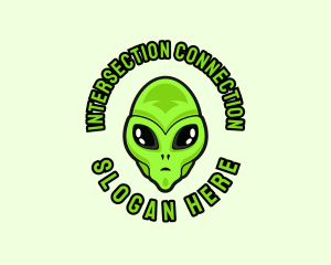 Alien Martian Streaming logo design