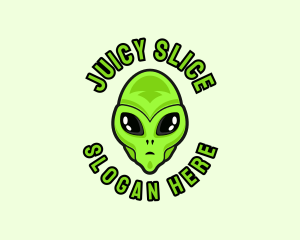 Alien Martian Streaming logo design