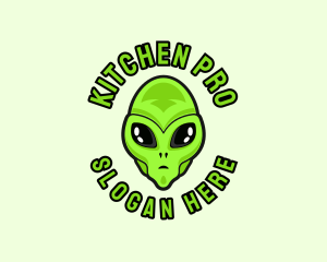 Alien Martian Streaming logo design