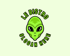 Alien Martian Streaming logo design