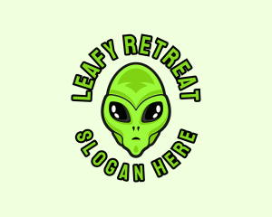 Alien Martian Streaming logo design